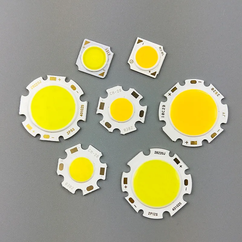 Lampadina LED COB 11mm 20mm 3W 5W 7W 10W 12W 15W Lampada con chip sorgente Faretto Lampade da incasso Produttori di chip LED