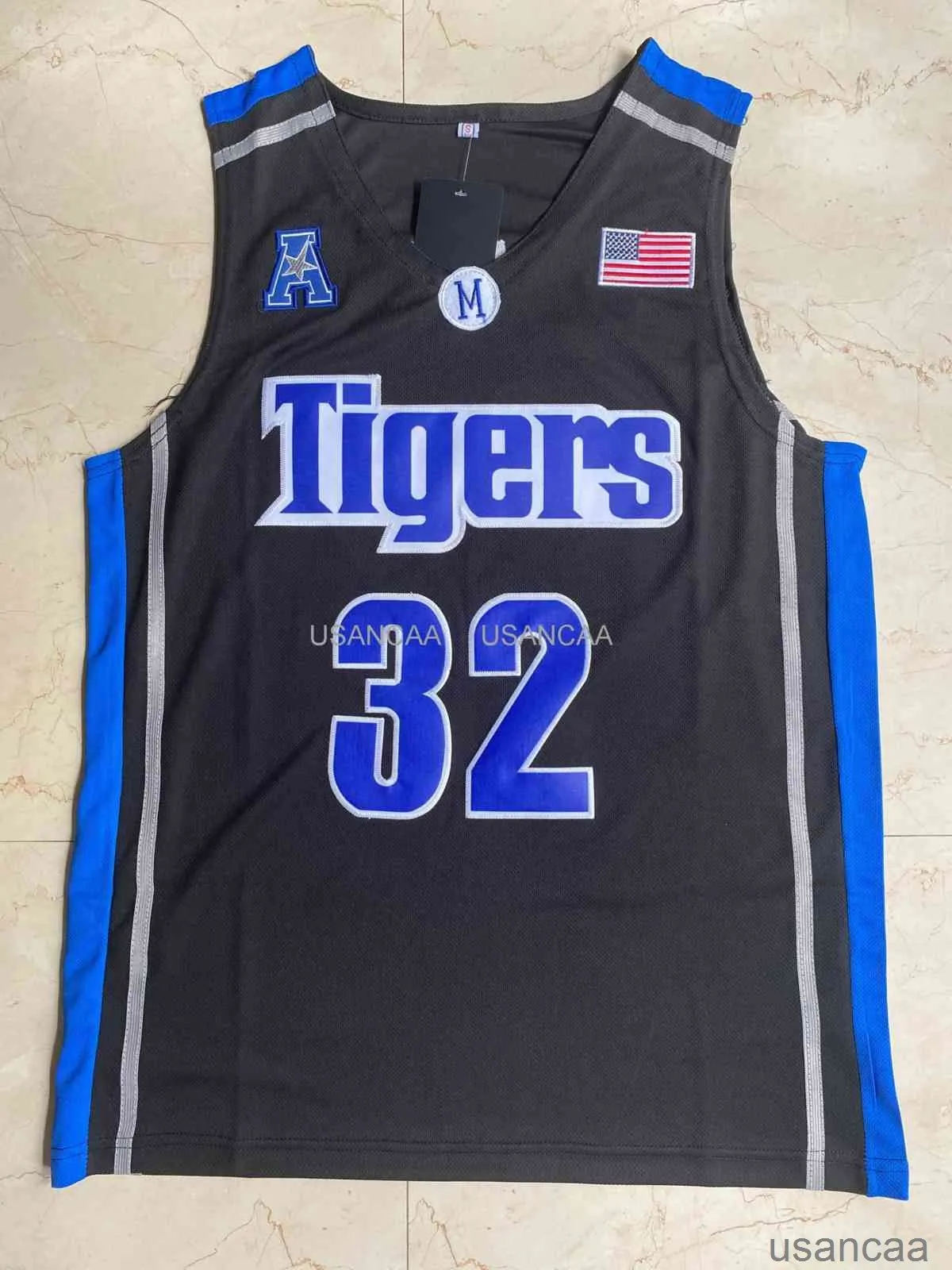 Cheap Men's #32 James Wiseman tigers BASKETBALL JERSEY Embroidery Stitches Top Quality S-XXL