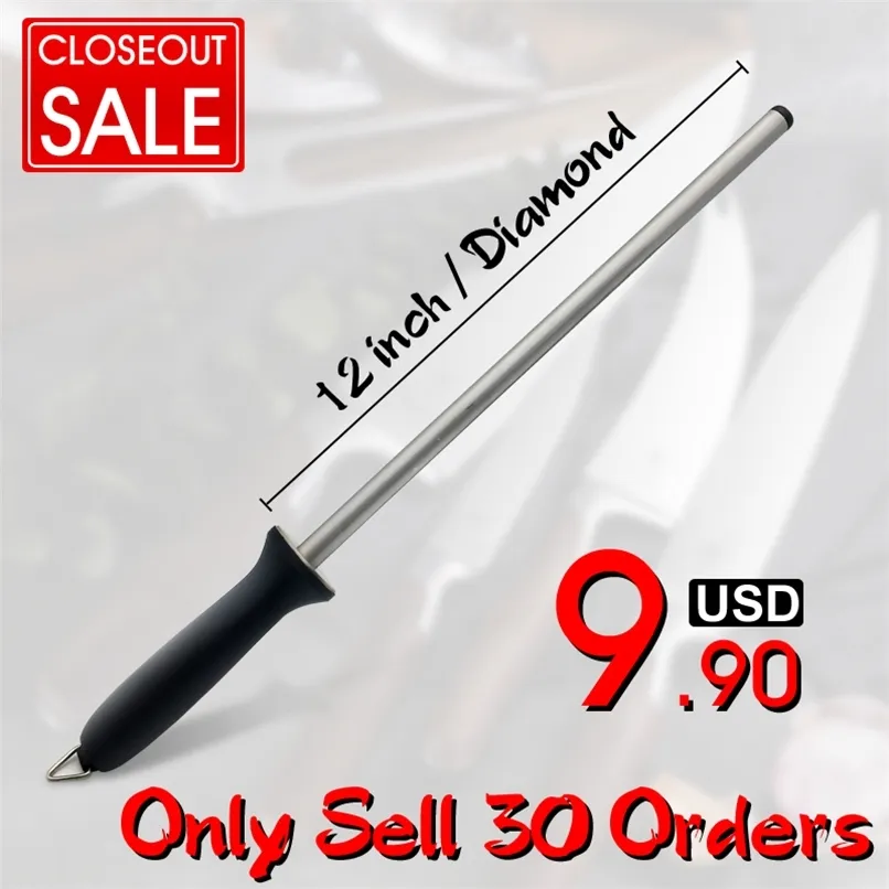 TAIDEA Professional Ceramic Sharpening Rod Diamond Steel Knife Blades Japanese Chef Knives Damascus musats 210615