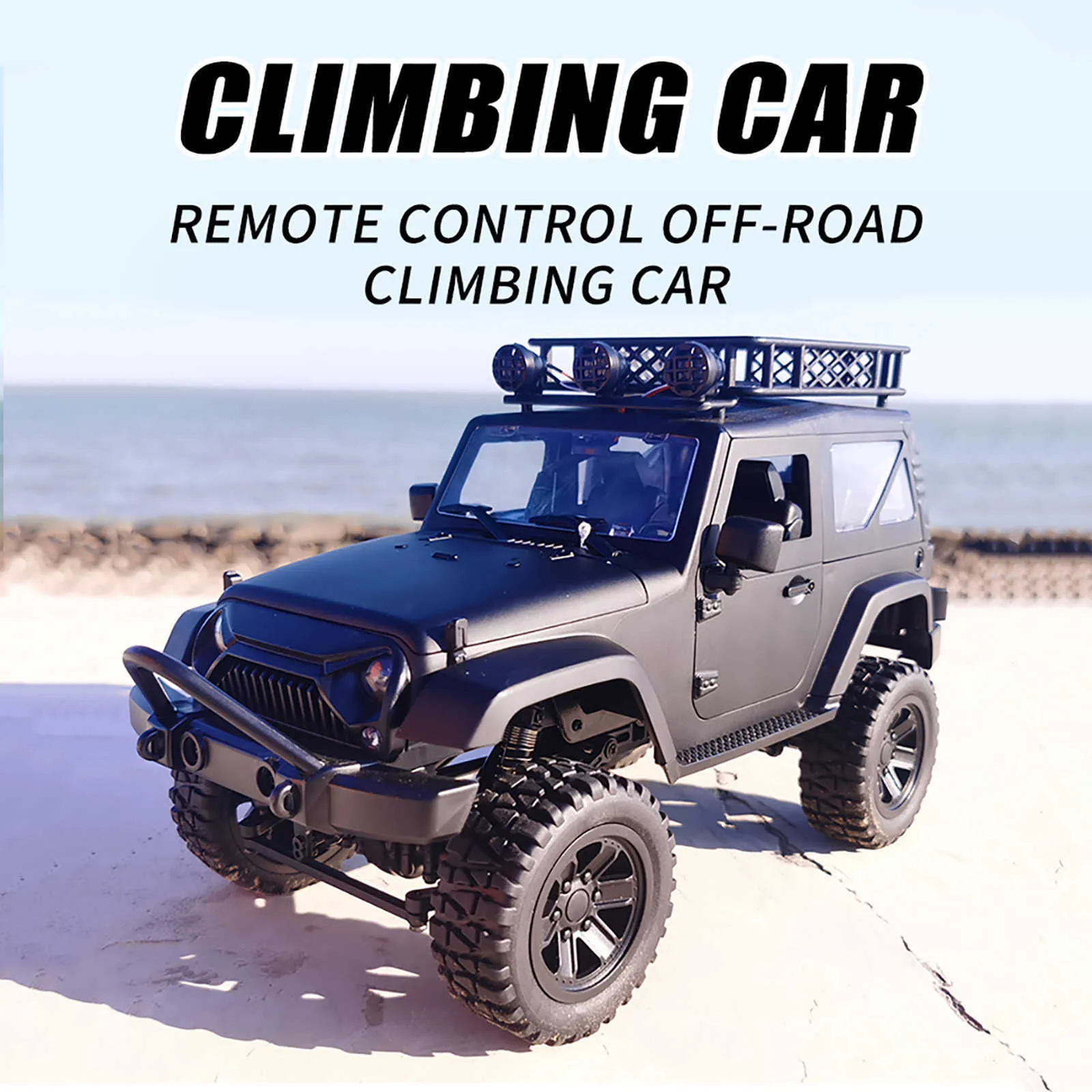 JY66 1:14 Endurance 90 Minute RC CAR con simulación ligera 4WD Escala completa 2.4G RC Off Road Vehicle Toy Model Cars Toys Gift Q0726