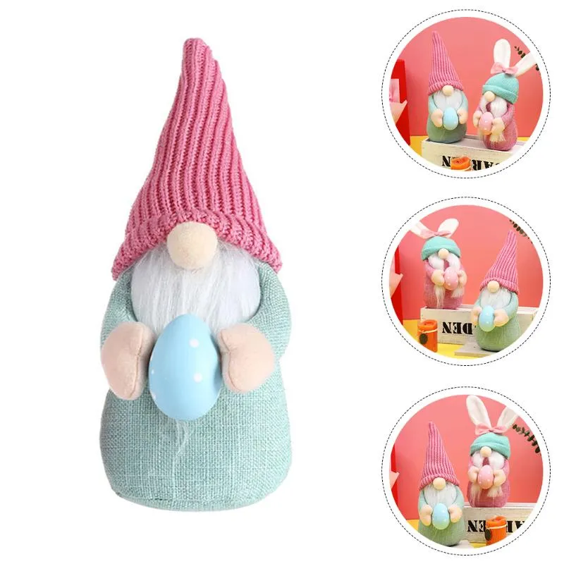 Autre décoration intérieure 1pc Pâques Gnome Doll Ornement Party Rudolph Adorn Gift Delate Kid Gift