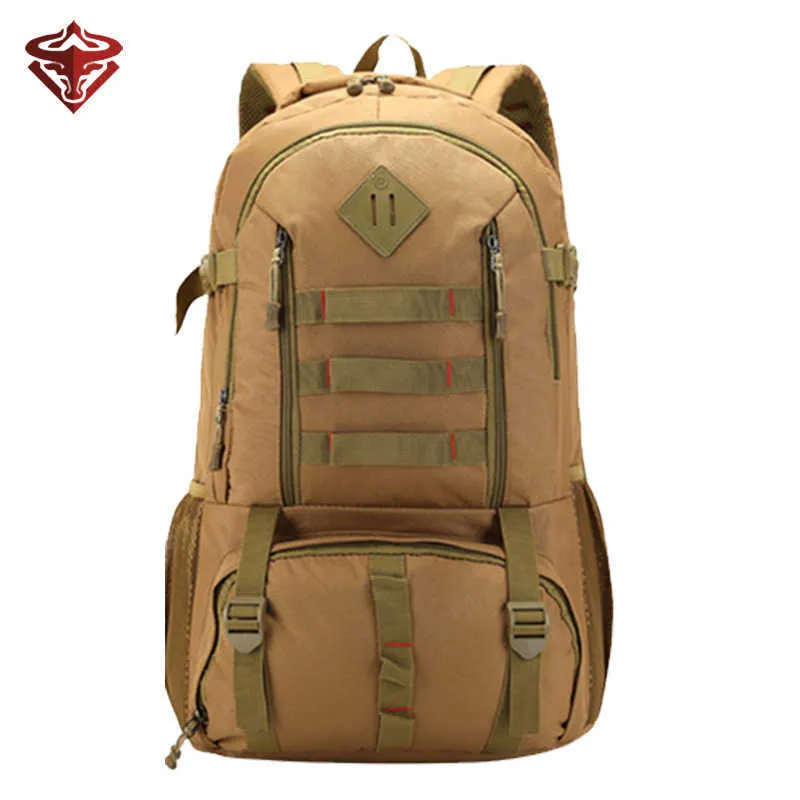 Borsa da campeggio 45L Sport da viaggio Zaino militare da esterno Zaino tattico Campeggio Escursionismo Arrampicata Borse militari Molle Sacco da caccia XA943WA