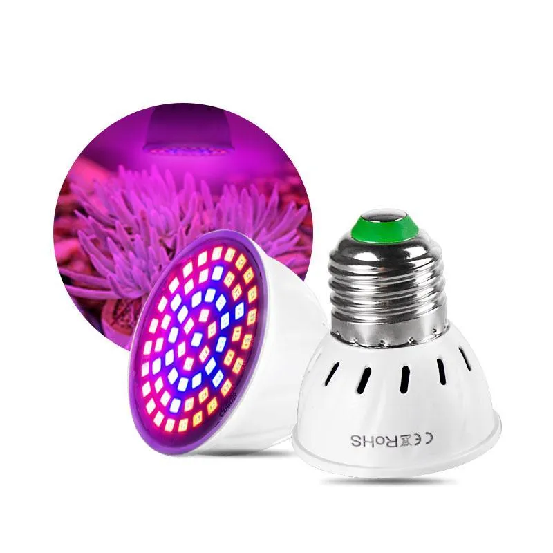 2021 Full Spectrum E27 220V LED Plant Grow Light Bulb Fitolampy Phyto ...