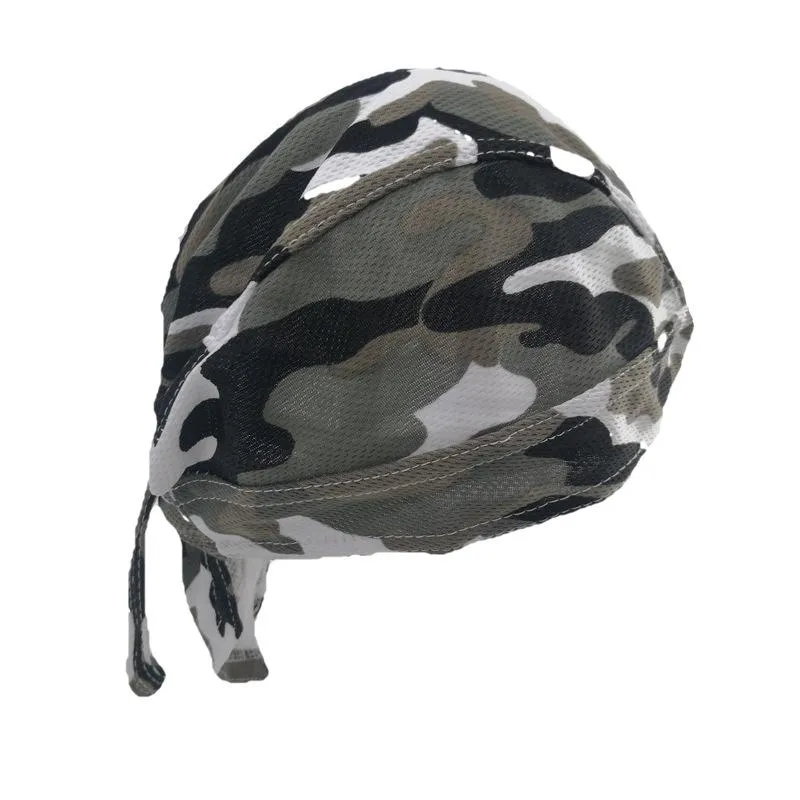 Casquettes de cyclisme Masques Été Hommes Casquette de camouflage Mode Chapeaux Sport de plein air Respirant Pêche Course Foulard Capuchon Équipement de randonnée