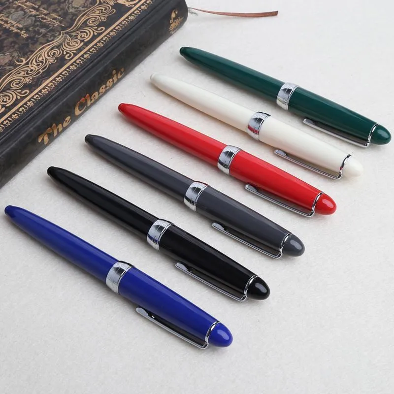 JINHAO 992 stylo plume à plume moyenne 0.5mm fournitures de papeterie outils d'écriture cadeau1