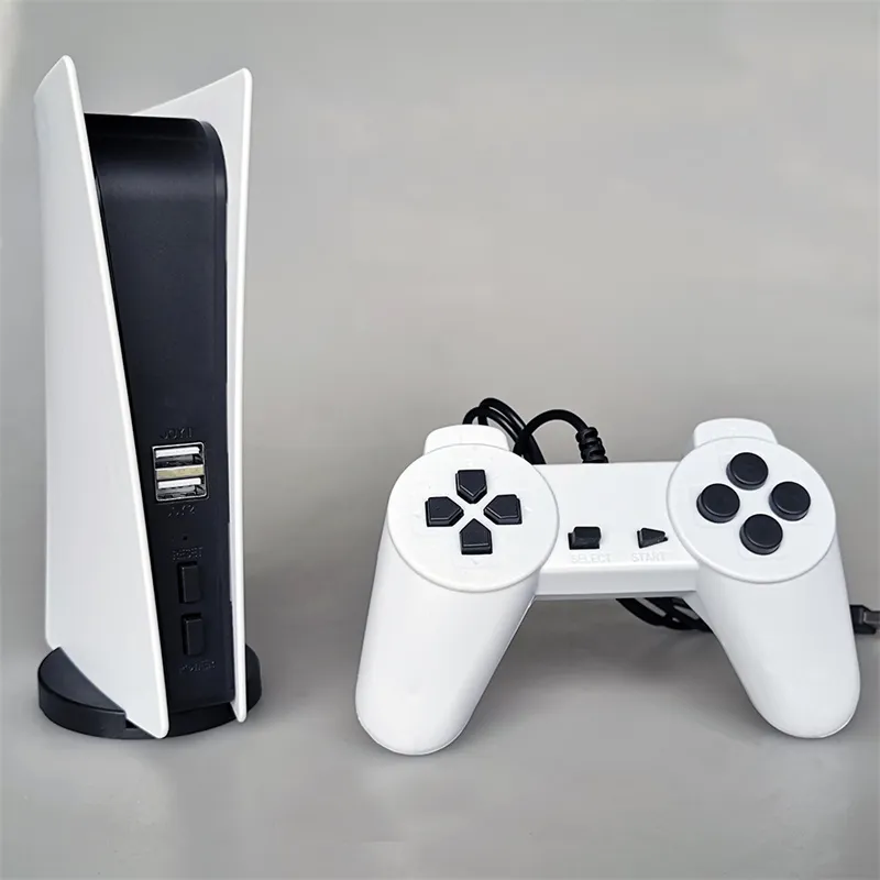 En Kaliteli Oyun İstasyonu 5 USB Kablolu Video Oyun Konsolu ile 200 Klasik Oyunlar 8 bit GS5 TV Consola Retro El Oyuncu AV Çıkışı