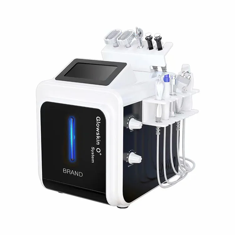 Portable 10 in 1 Diamond Dermabrasion Facial Peeling Machine facial skin care microdermabrasion equipment with bio photoelectronic