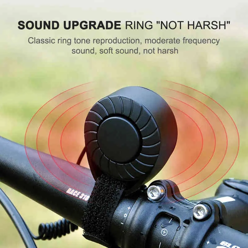 120dB Electric Bicycle Horn 5 Sound Modes Bike Bell Ring Mountain Road  Cycling Waterproof For 220108 From 32,41 €