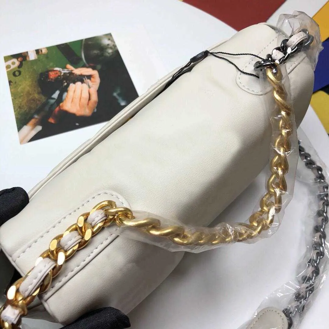 5A  fashion 19 flap crossbody bags 2021 brand Luxurys Designers Women Bag gold chain shoulder purse pink pochett envelope wallet black clutch wholesale