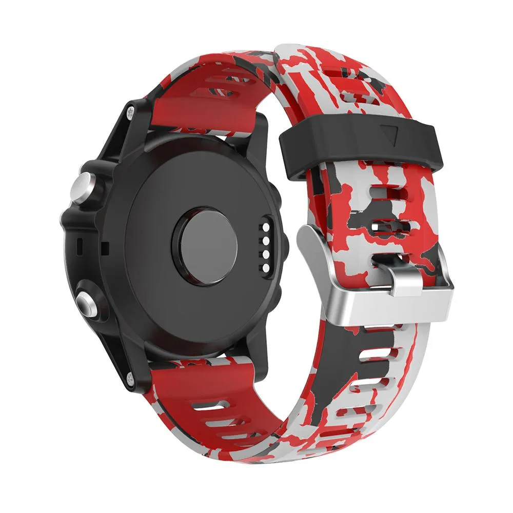 Correa De Reloj Para Garmin Fenix 3, Correa De Repuesto De Silicona Para  Reloj Fenix 3/Fenix 3hr/Fenix 5X/Fenix 5X Plus De 2,39 €