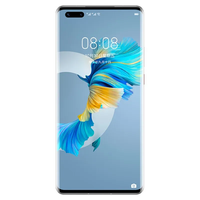 Téléphone portable d'origine Huawei Mate 40 Pro 5G 8 Go de RAM 128 Go 256 Go ROM Kirin 9000 50.0MP AI NFC Android 6.76 "3D Face ID téléphone portable d'empreintes digitales