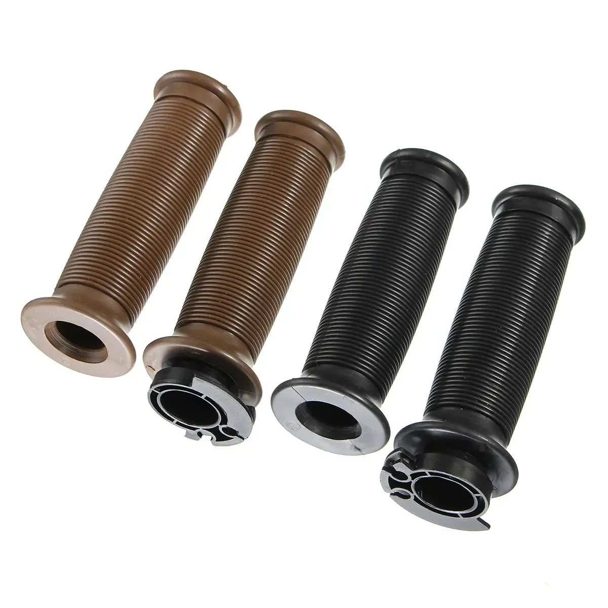 海外限定スパイク販売 7/8インチバイクハンドルバーグリップカフェレーサー用ボバー Handlebars&Components