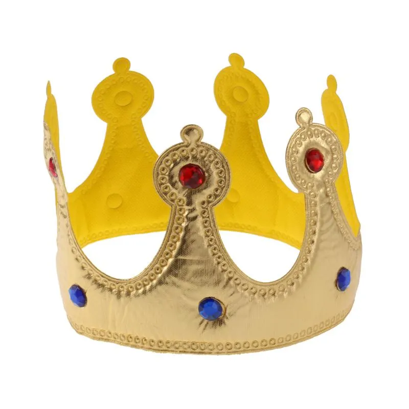 Chapeaux de fête Couronne d'anniversaire Fournitures de décoration pour enfants et adultes (Argent)