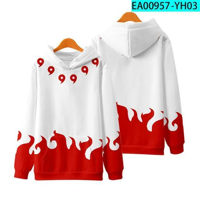 Moletons Masculinos Com Capuz 2 A 14 Anos Crianças Akatsuki Nuvem Vermelha  3D Imprimir Hoodie Moletom Meninos Meninas Anime Uzumaki Jaqueta Casaco  Crianças C De $87,9