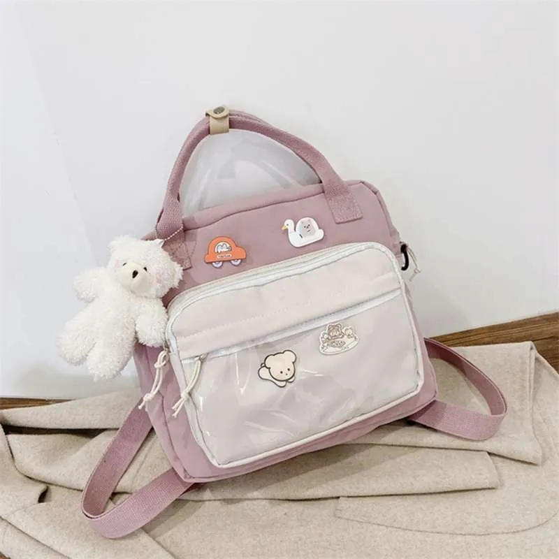Japanese Style School Bags For Teenage Girls Preppy Tote Nylon Backpack ...