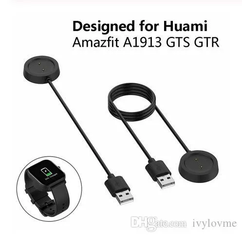 XiaomiのためのUSBドック充電器/ GTSケーブル充電Xiaomi Amazfit GTR 47 42スマートウォッチアクセサリーポータブルチャージャー