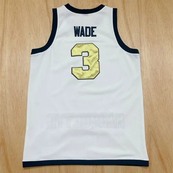 001rare Maglia da basket Uomo Donna giovanile Vintage Dwyane Wade 3 Marquette High School Taglia S-5XL personalizzata qualsiasi nome o numero