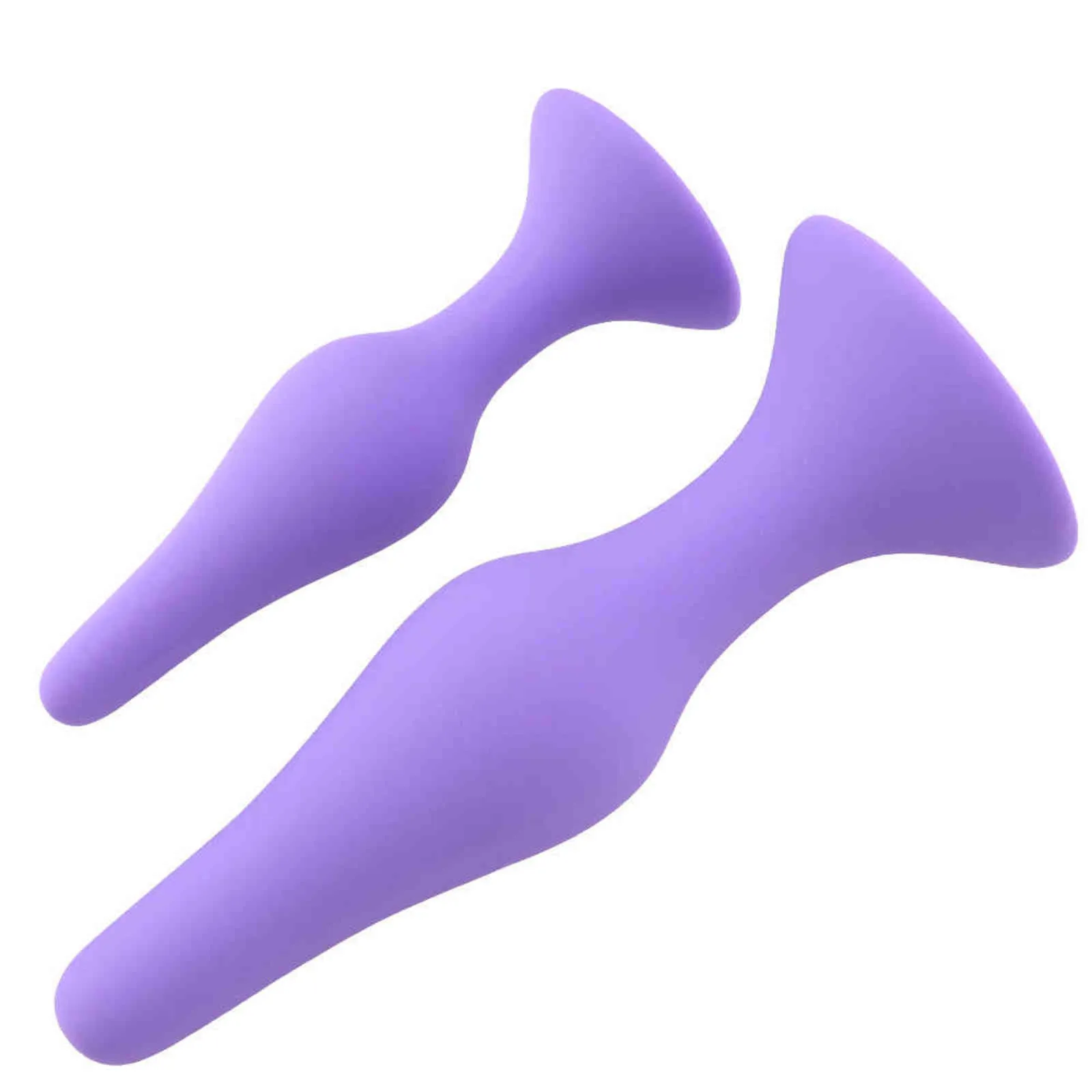 Nxy Sex Anal Silicone Backyard Plug Four Piece Stimulation Pull Beads Hands Free Sucker Adult Toys 1220_voghion.com