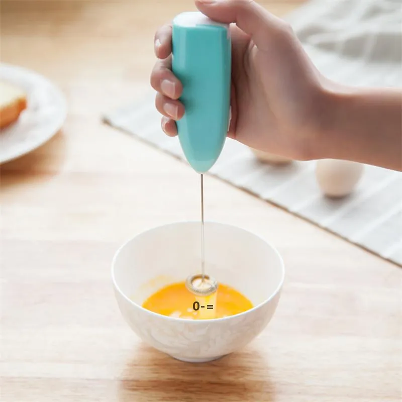 Electric Milk Fruther Автоматическая сливк избрасывает инструменты кофе встряхивая смеситель электрический ручной удерживаемый билет яиц пить блендер jja8618