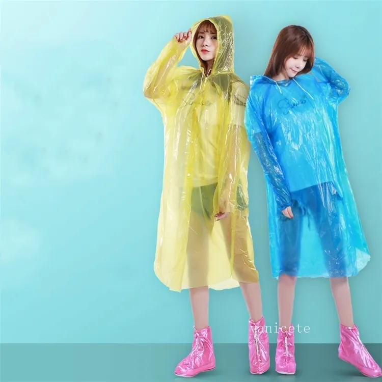 outdoor tourism RainCoat, fashion, environmental protection, light, Disposable Rain coat thickened raincoats, adult poncho ZC805