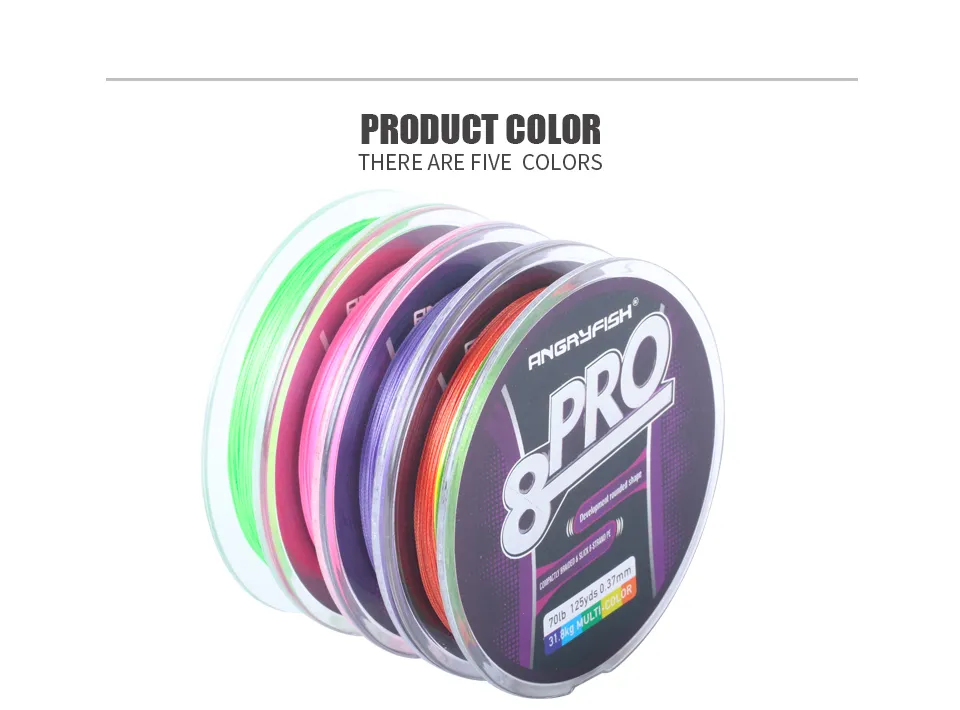 Fishing Line Pro 8x Strands Ultra Strong Braided Monofilament With Smaller  Diameter, Zero Memory & Extension, Multiple Colors 328Yds/300M,  125Ydes/114M Length, 16 90LB From Yala_products, $7.77