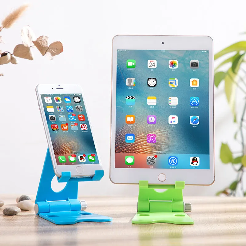 Adjustable Foldable Mobile Phone Desk Stand With Non Slip Cell Phone