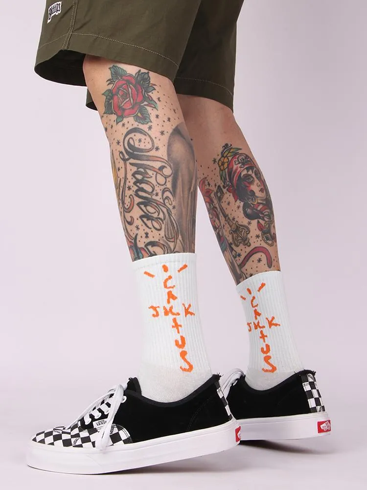 6 par mody Harajuku Ulica Skarpetki Hip Hop Unisex Funny Men Socks Happy deskorolka płomień mężczyzna