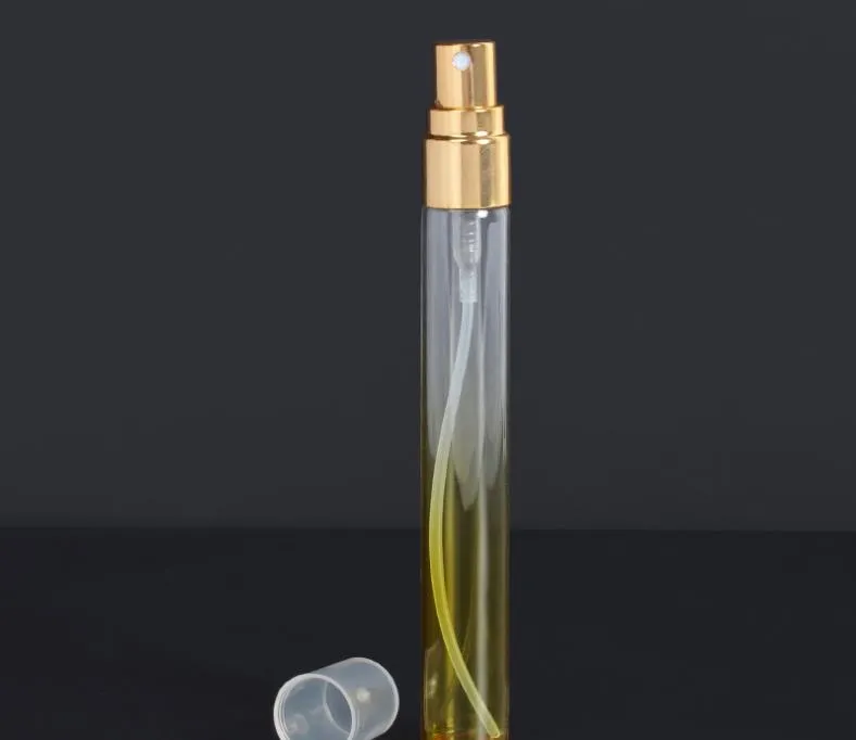 10ml Portable Perfume Spray Bottle Colors Glass Perfume travel Bottles For Travel colorful atomizer refillable bottles SN3613