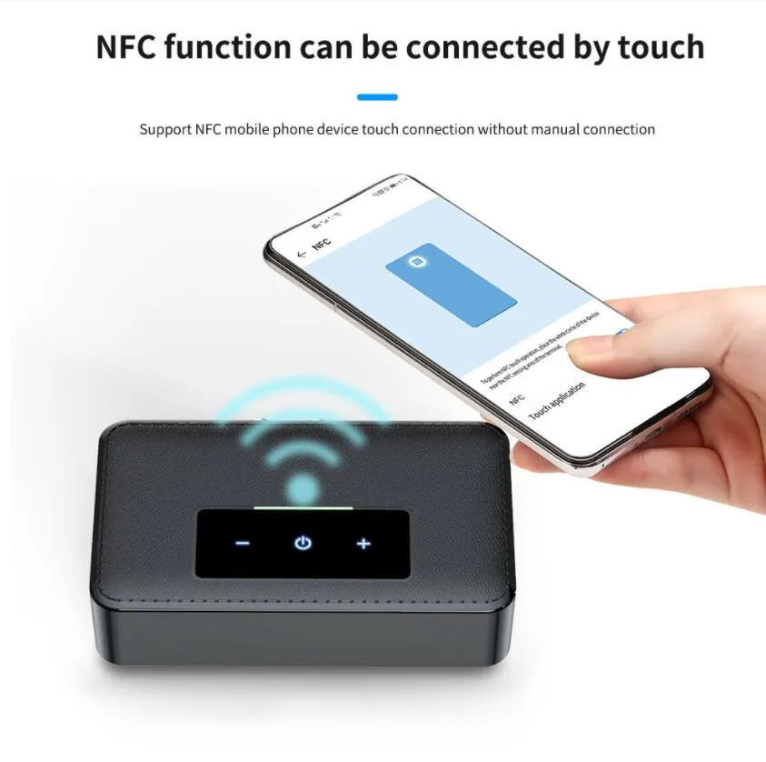 BT200 BT19 NFC Bluetooth 5.0 Receiver 3.5mm AUX Adapter Auto On/OFF  Wireless 4.2 Car Audio Receivers From 5,51 €