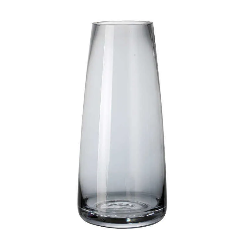 Vaso Sala de estar Secado Flores Nórdico Ins Estilo Transparente Dill Decoração Acessórios Vasos de Flores para Homes 210623