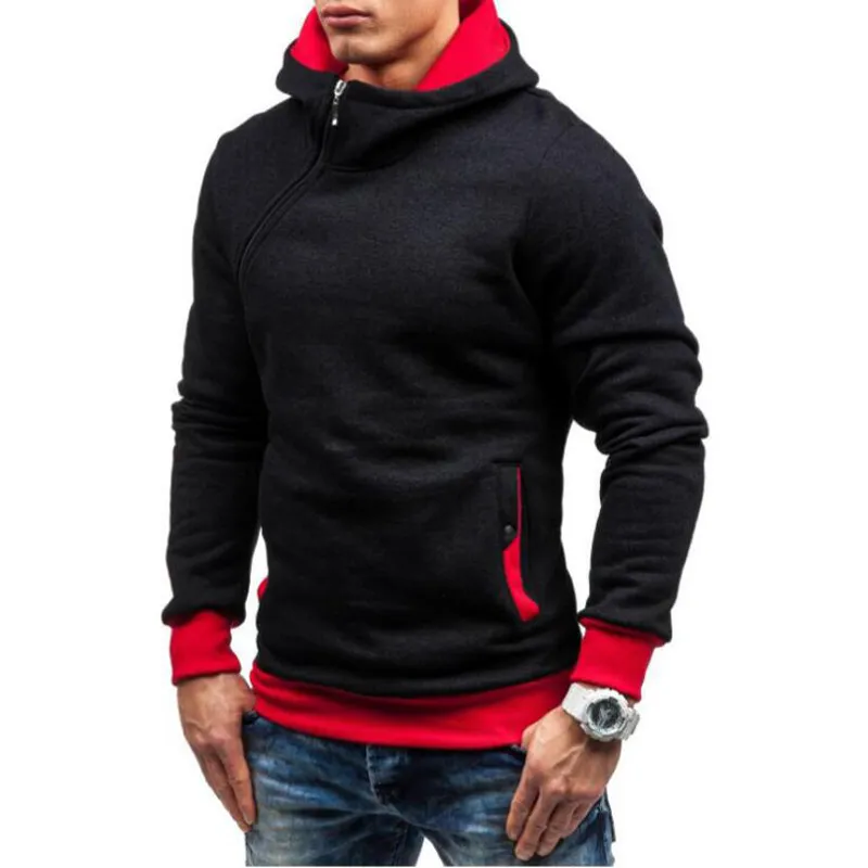 Mens Streetwear Fleece Lined Hoodie Mens With Crewneck And