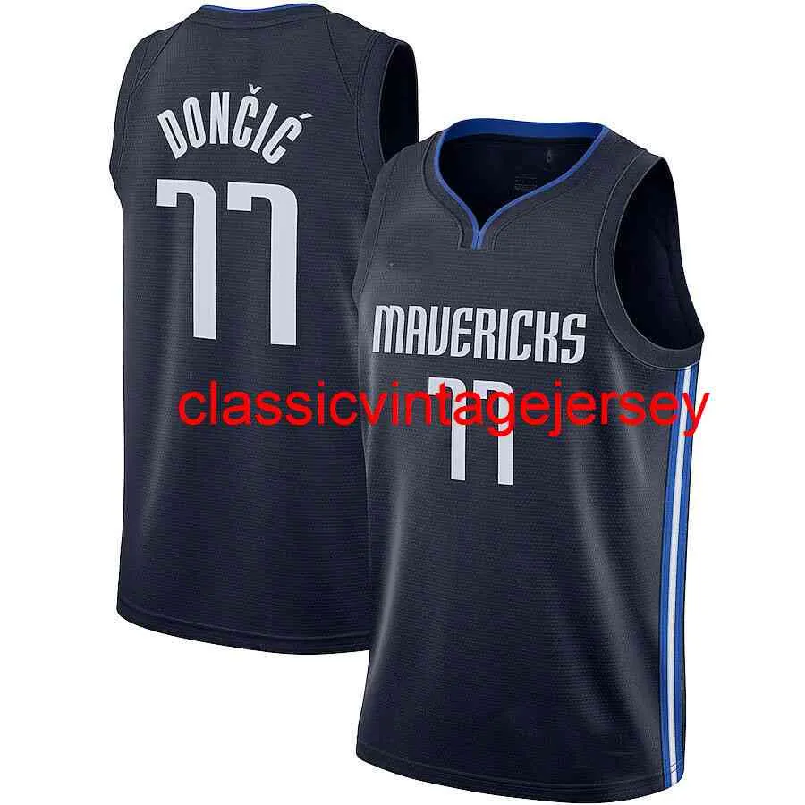 Luka Doncic Swingman Jersey Stitched Men Women Youth Basketball Jerseys