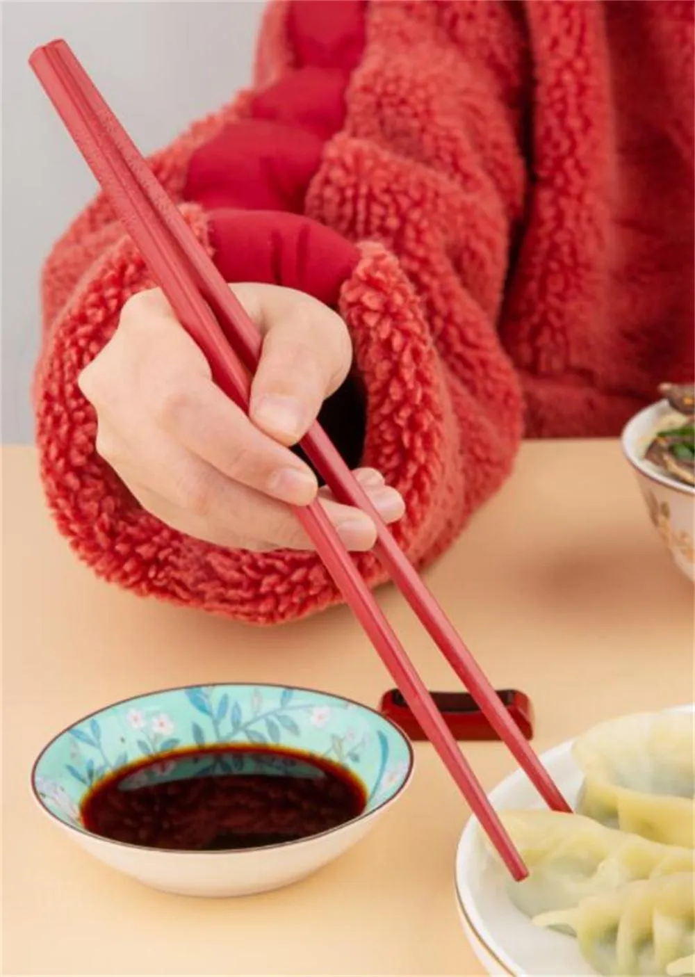 Factory Premium Reusable Multicolour Chopsticks Sushi Japanese Matte Anti-slip Chop Sticks Chopstick