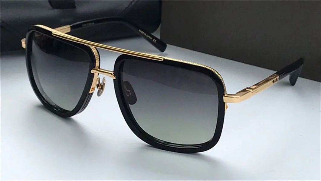 occhiali da sole moda uno 2030 uomini design in metallo vintage stile semplice stile quadrato telaio quadrato protezione per esterni UV 400 lente per occhiali con custodia