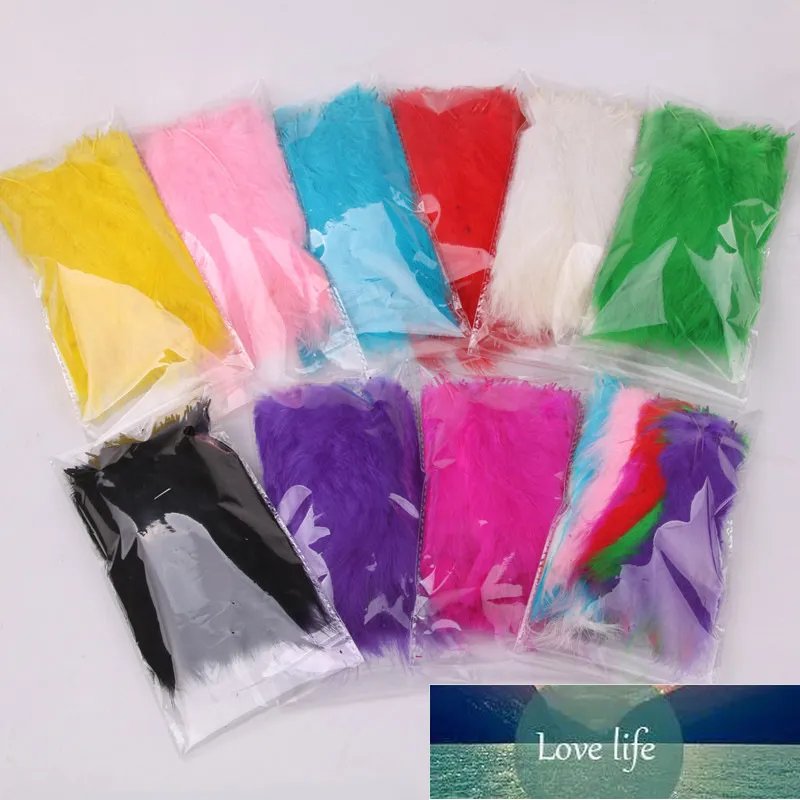 100pcs plumes naturelles de couleur arc-en-ciel accessoires de ballon transparent décoration de fête d'anniversaire de mariage accessoires de ballon 55 conception d'expert de prix usine