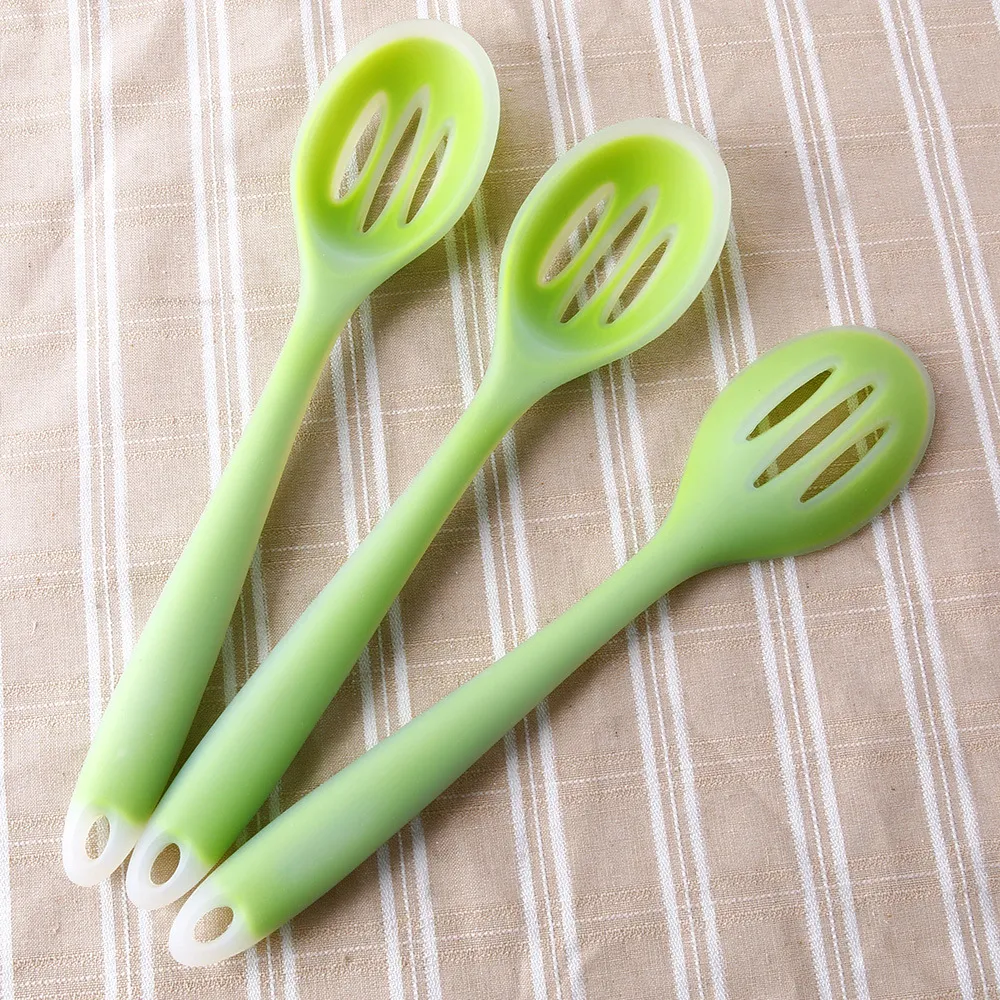 Passoire à pâtes en silicone semi-translucide, pelles, ustensiles de cuisine, passoire à légumes, cuillère résistante à la chaleur, grand filtre à soupe, outils de cuisine