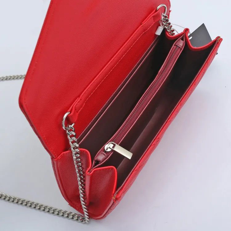 Women Luxurys Designers Bags 2021 ladies composite PU leather clutch shoulder Crossbody Bag female purse size 23*5*14