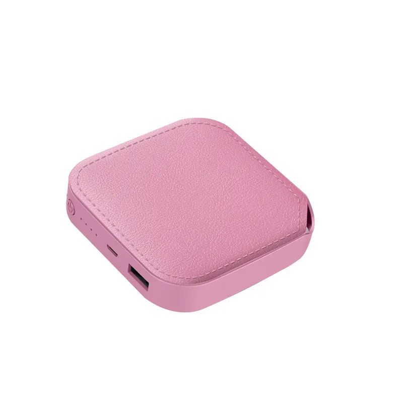 Nieuwe Mini Square Geschilderde Power Banks met Skin Texture Square Powers Bank