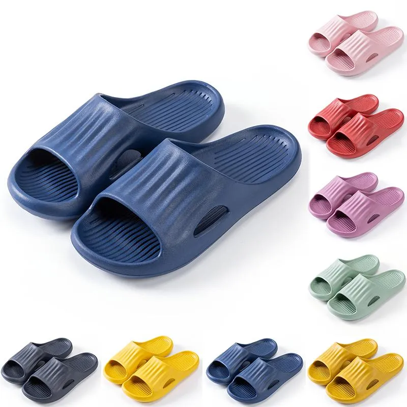 Summer Non-Brand mens women slippers shoes wine red yellow green pink purple blue men slipper bathroom wading shoe 36-45