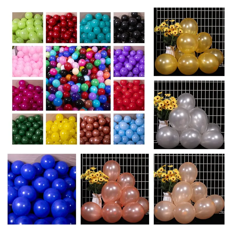 TRIXES 50er Packung Latexballons In Blau & Weiß – Für Hochzeit, Geburtstag, Babyshower, Perfekt Für Ballonbögen Oder Mit Konfetti