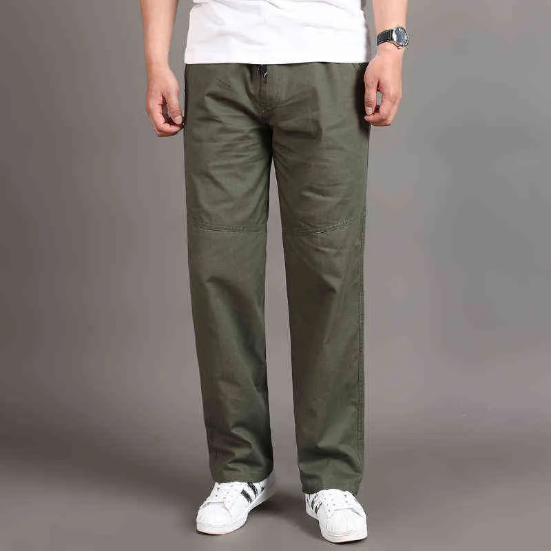 Pantalon de Travail Cargo Homme Extérieur Multi-Poches Coupe Droite Casual  Automne - Gris