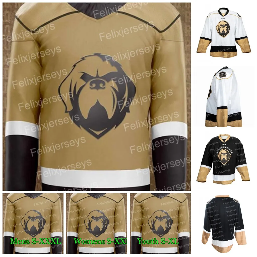 Newfoundland Growlers Third Jersey James Melindy Justin Brazeau Giorgio Estephan Marcus Power Aaron Luchuk Zach O'Brien Colt Conrad Riley Woods Joseph Duszak