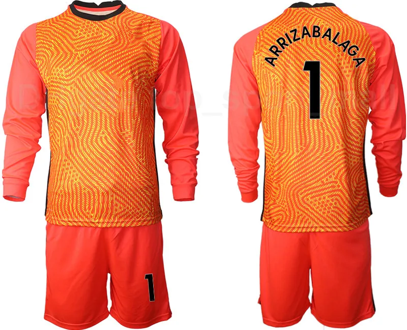 Brazil Blank Green Long Sleeves Goalkeeper Soccer Country Jersey