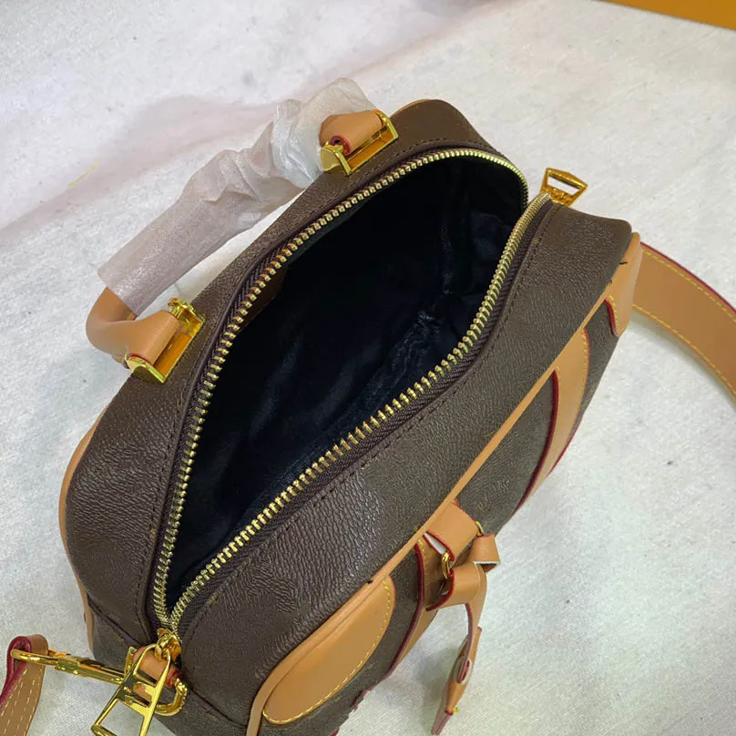 Designer Handbag VALISETTE SOUPLE BB Lady Crossbody Bags Coffee grid with box