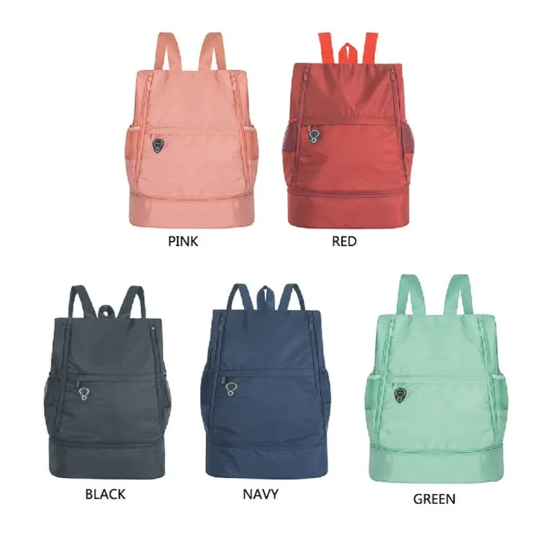 2024Mini Oxford Backpack With Shoe Compartment Sports Swim Duffel Bag For Gym Yoga Beach Pool With Water Resistant Pocket From Top sport mall 19.24 DHgate.Com