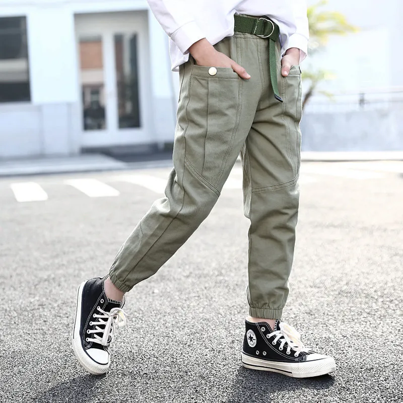 Girl Streetwear Cargo Pants Girls | Cargo Pants Teenage Girl - Kids Girls  Black Pants - Aliexpress