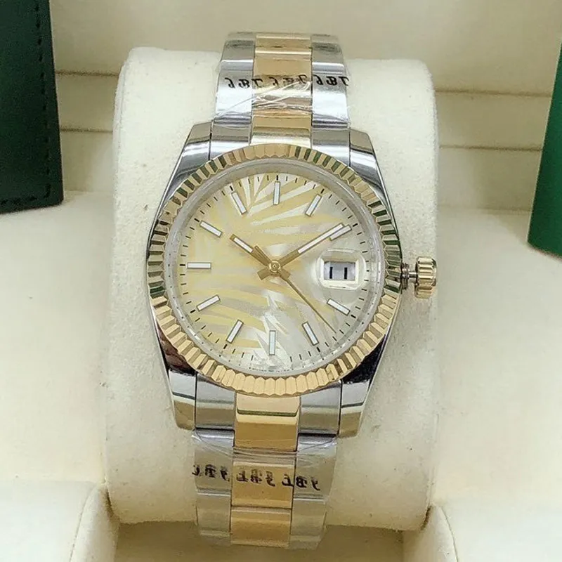 新仕様 腕時計レディースウォッチモントルデラックスファッションブレスレットレディース36mmステンレス鋼折りたたみバックル自動機械的 スポーツ防水時計腕時計 開封品 Watches Wristwatches Laderach