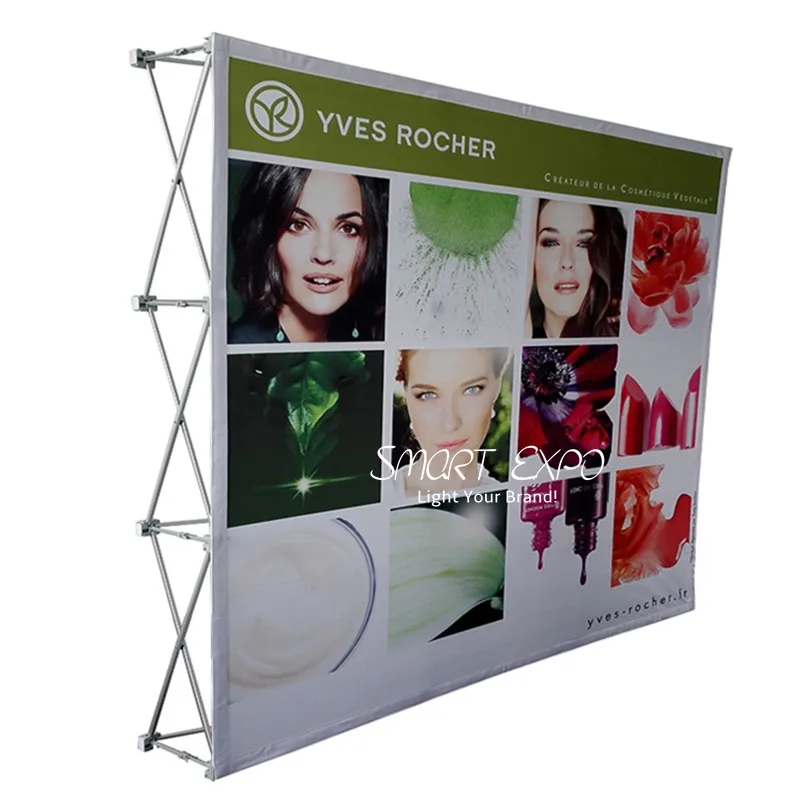 Wholesale Straight Booth 12ft W375xH225cm Retail Supplies With Custom