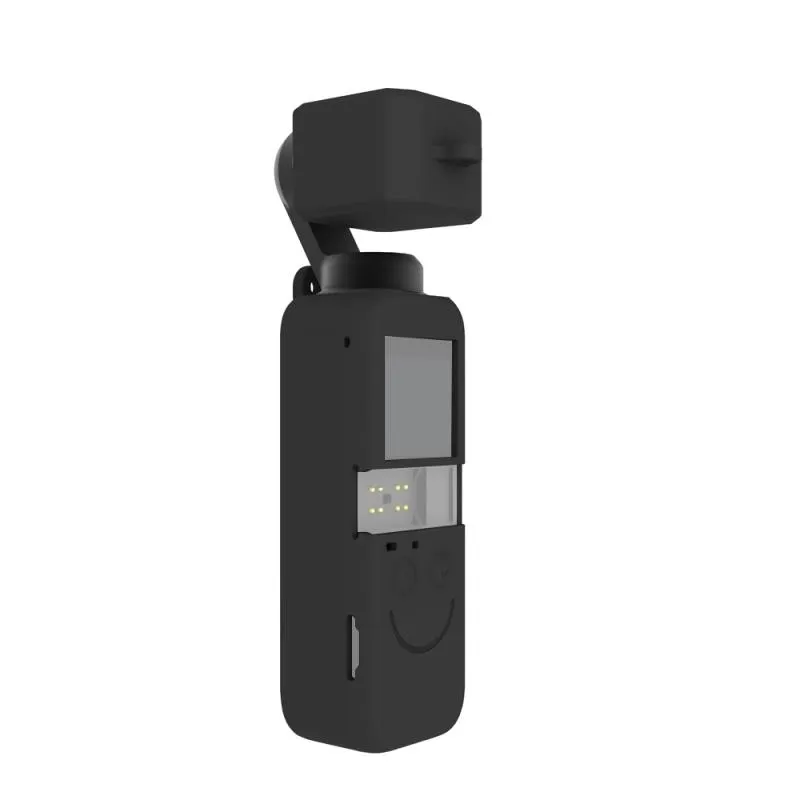 Treppiedi Pulluz 2 in 1 per DJI Osmo Pocket Palke Gimbal Camera Telecamera Soft Cover Silicone Custodia protettiva SET BUONO SPECIALE
