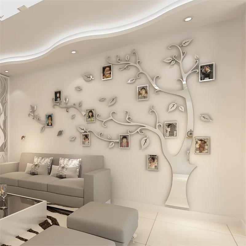 Adesivo Murale 3D Con Albero – Autoadesivo In PVC, Decorazione Da Parete Per Soggiorno, Camera Da Letto, Sticker Fotomurale Di Grande Formato - 5